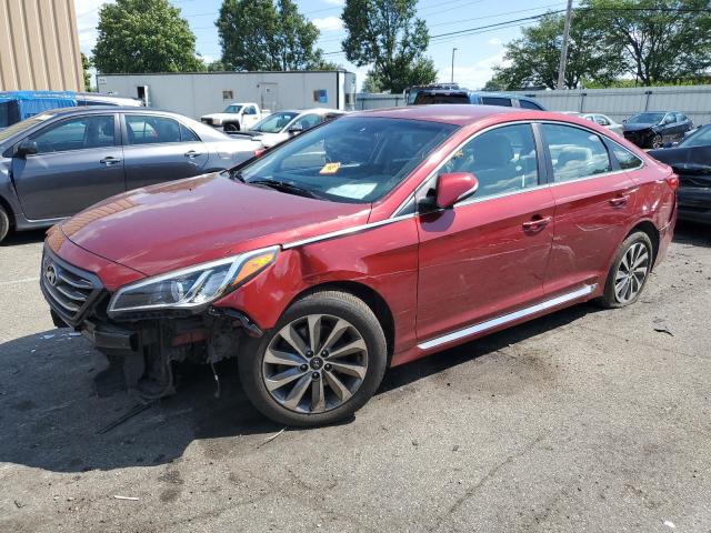 HYUNDAI SONATA SPO 2016 with VIN 5NPE34AF5GH356464 - Photo from auction