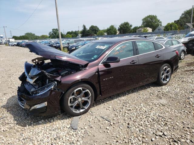 CHEVROLET MALIBU LT 2021 with VIN 1G1ZD5ST1MF074734 - Photo from auction