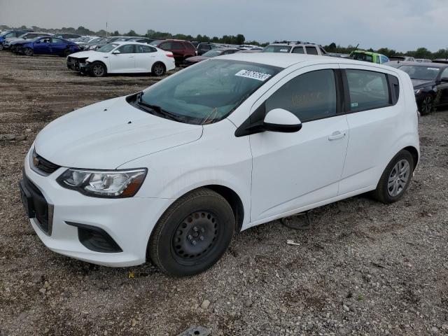 CHEVROLET SONIC 2018 with VIN 1G1JG6SH4J4102815 - Photo from auction