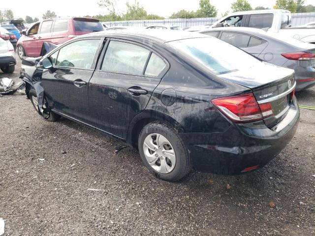 Photo 2 from auction – 2013 HONDA CIVIC LX with VIN 2HGFB2F46DH016409