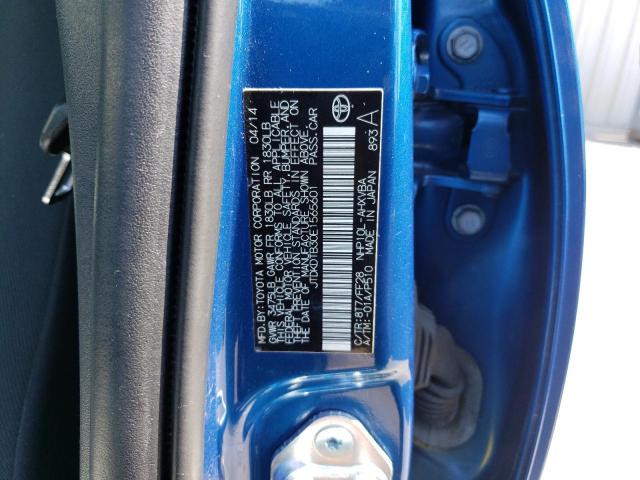Photo 14 from auction – 2014 TOYOTA PRIUS C with VIN JTDKDTB30E1565601