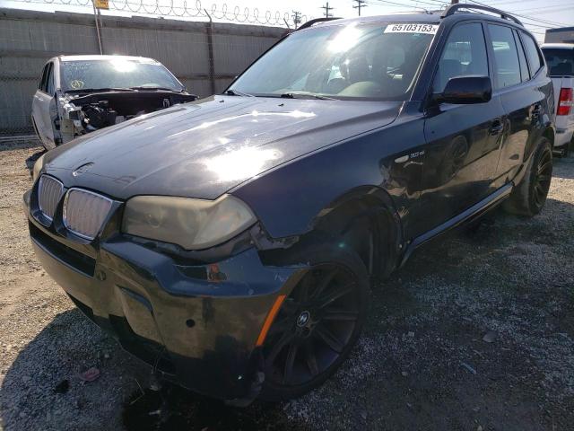 BMW X3 3.0SI 2007 with VIN WBXPC93457WF05618 - Photo from auction