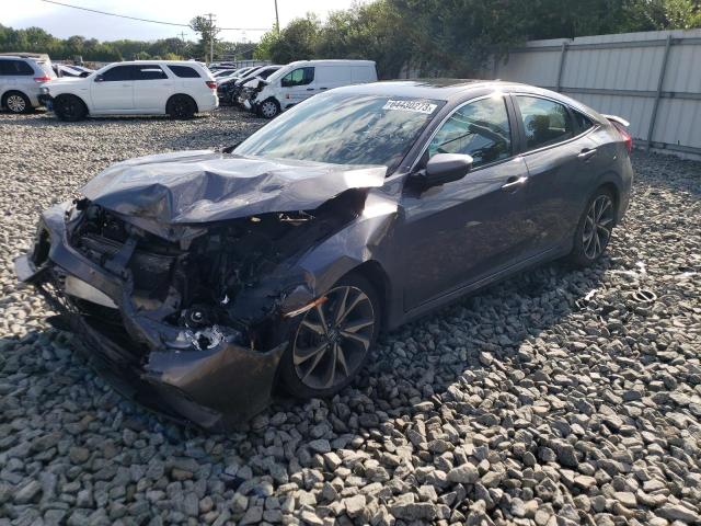 HONDA CIVIC SI 2018 with VIN 2HGFC1E50JH706864 - Photo from auction