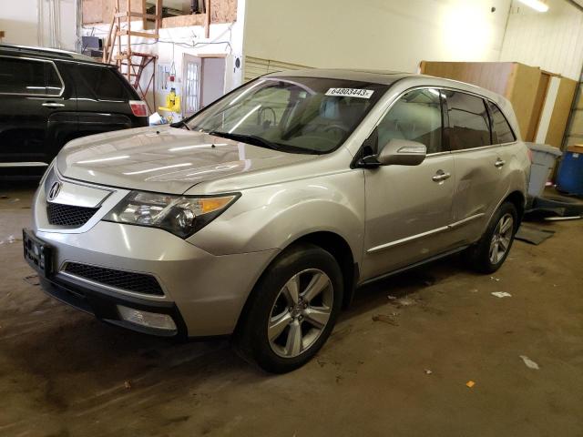 ACURA MDX TECHNO 2012 with VIN 2HNYD2H33CH524951 - Photo from auction