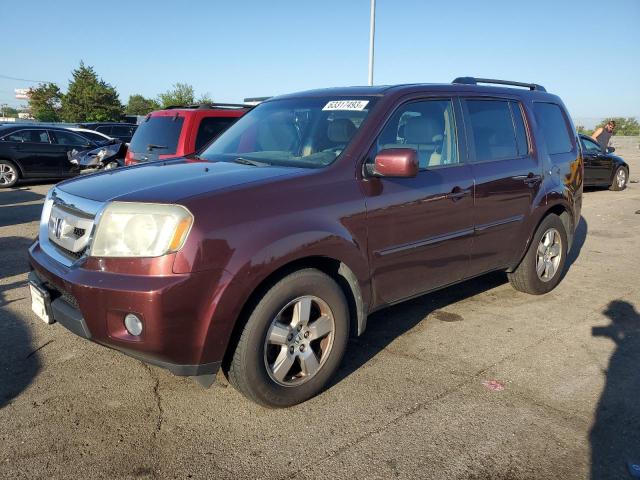 HONDA PILOT EXL 2011 with VIN 5FNYF4H59BB026433 - Photo from auction