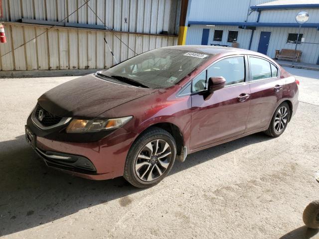 HONDA CIVIC EX 2014 with VIN 19XFB2F88EE065402 - Photo from auction