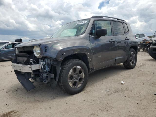 JEEP RENEGADE S 2017 with VIN ZACCJBAB1HPG56400 - Photo from auction