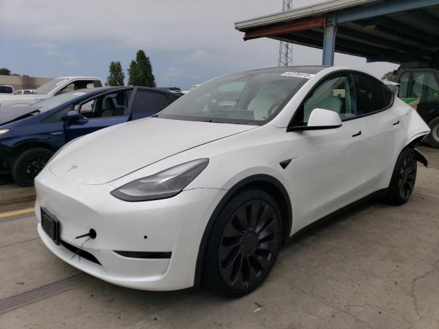 TESLA MODEL Y 2022 z numerem VIN 7SAYGDEF1NF382330 - Zdjęcie z aukcji