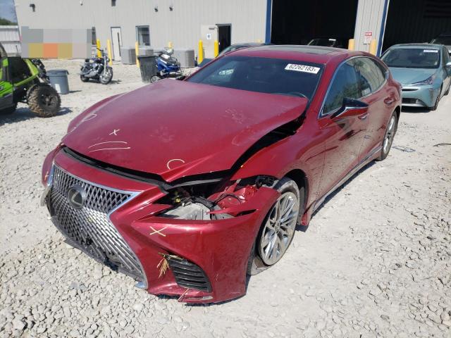 LEXUS LS 500 BAS 2019 with VIN JTHB51FF4K5007839 - Photo from auction