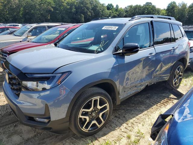 HONDA PASSPORT E 2022 with VIN 5FNYF8H0XNB014209 - Photo from auction