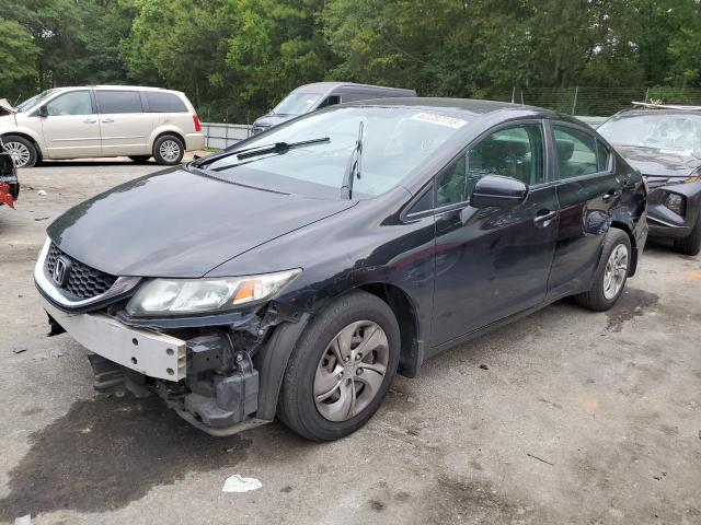 HONDA CIVIC LX 2015 with VIN 19XFB2F53FE061510 - Photo from auction