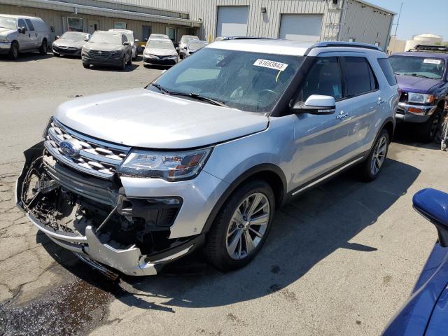 FORD EXPLORER L 2018 with VIN 1FM5K8FH9JGB10111 - Photo from auction