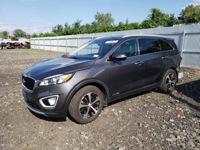 KIA SORENTO EX 2016 with VIN 5XYPHDA56GG181960 - Photo from auction