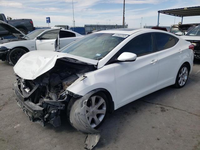 HYUNDAI ELANTRA GL 2013 with VIN 5NPDH4AE2DH233947 - Photo from auction