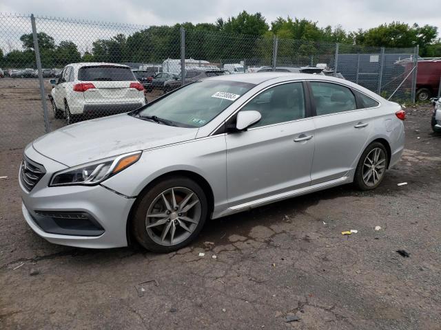 HYUNDAI SONATA SPO 2017 with VIN 5NPE34AB4HH513609 - Photo from auction