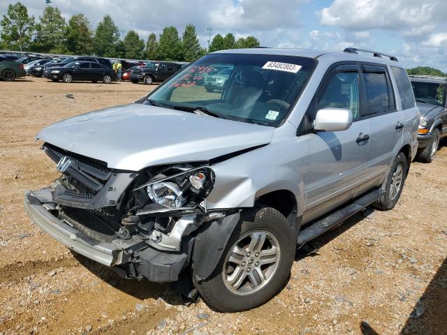 HONDA PILOT EXL 2004 with VIN 2HKYF18574H555320 - Photo from auction