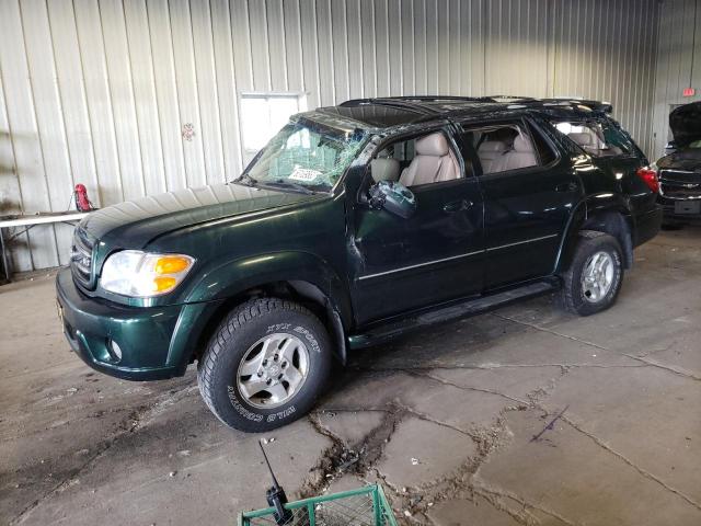 TOYOTA SEQUOIA LI 2001 with VIN 5TDBT48AX1S003572 - Photo from auction
