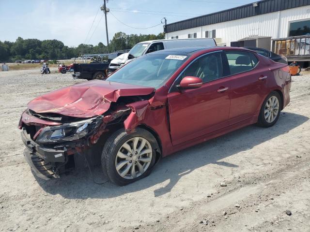 KIA OPTIMA EX 2015 with VIN 5XXGN4A77FG424110 - Photo from auction