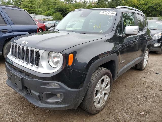 JEEP RENEGADE L 2015 with VIN ZACCJBDT5FPC50380 - Photo from auction