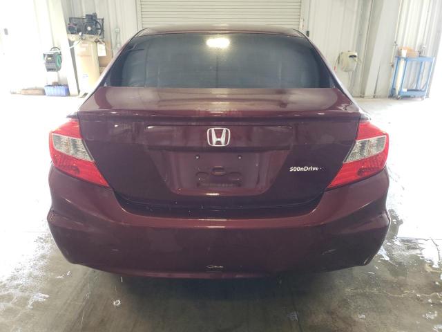 Photo 6 from auction – 2012 HONDA CIVIC LX with VIN 19XFB2F53CE342718