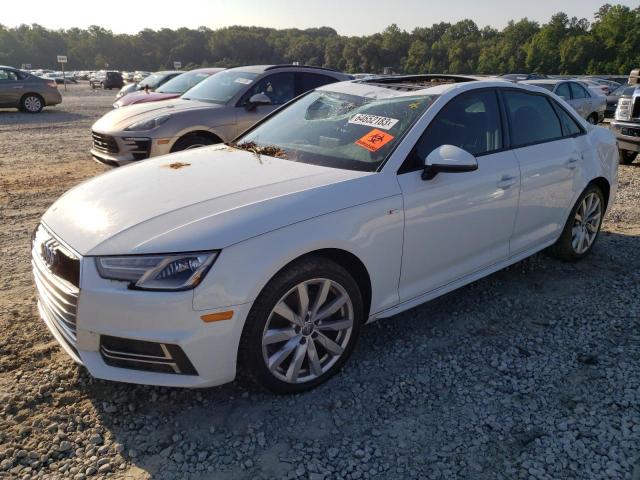 AUDI A4 PREMIUM 2018 with VIN WAUKMAF43JA221730 - Photo from auction