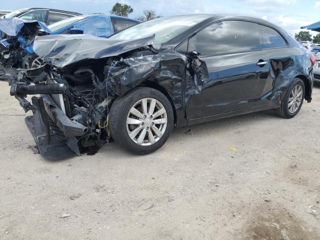 KIA FORTE EX 2014 with VIN KNAFX6A85E5238012 - Photo from auction