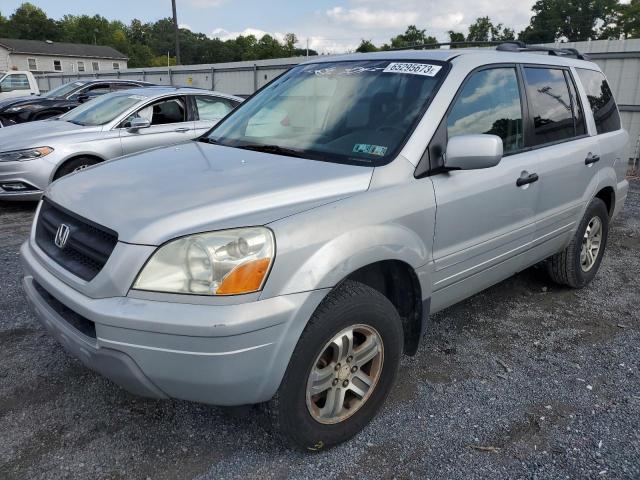 HONDA PILOT EX 2003 with VIN 2HKYF18423H536972 - Photo from auction