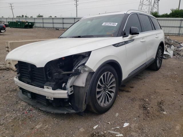 LINCOLN AVIATOR RE 2020 with VIN 5LM5J7XC0LGL12867 - Photo from auction