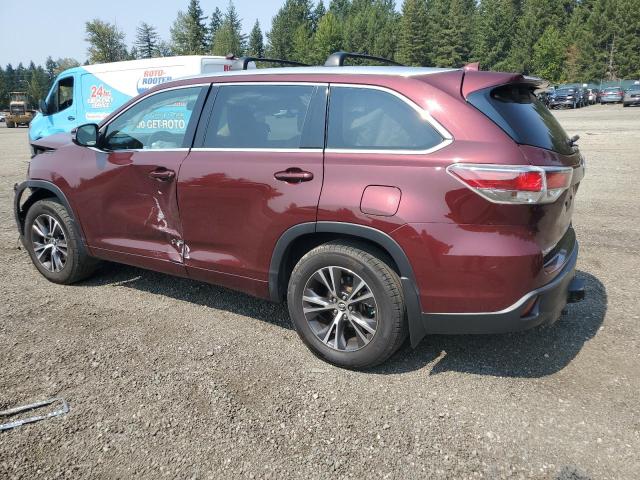 Photo 2 from auction – 2016 TOYOTA HIGHLANDER with VIN 5TDJKRFH8GS231638