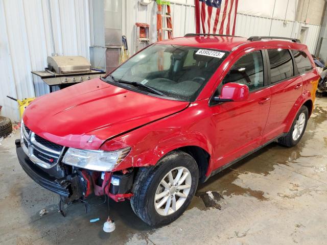 DODGE JOURNEY SX 2013 with VIN 3C4PDCBG3DT625841 - Photo from auction