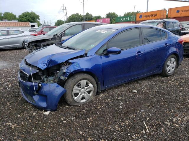 KIA FORTE LX 2017 with VIN 3KPFK4A75HE063749 - Photo from auction