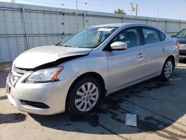 NISSAN SENTRA S 2014 with VIN 3N1AB7AP4EY299060 - Photo from auction