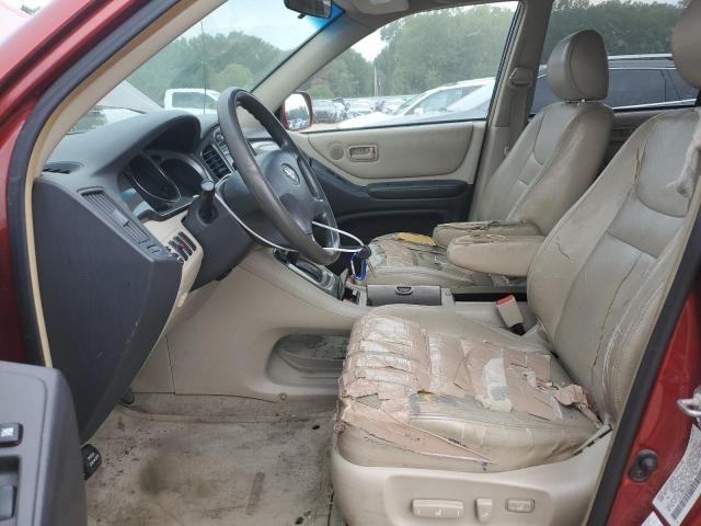 Photo 7 from auction – 2002 TOYOTA HIGHLANDER with VIN JTEGF21A220043169