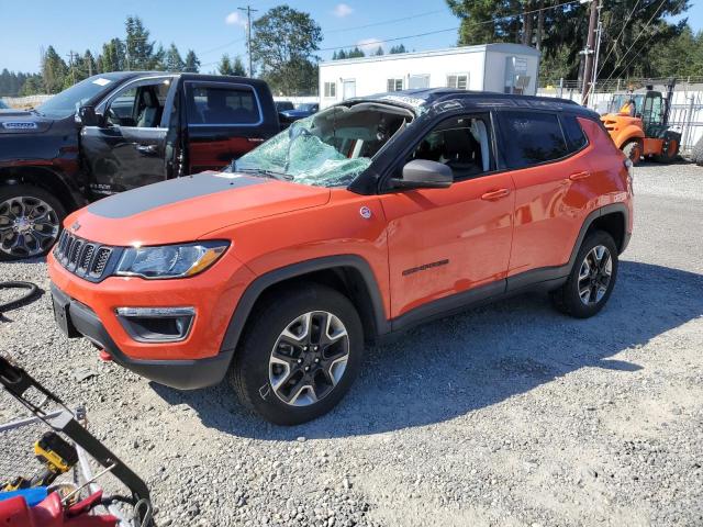 JEEP COMPASS TR 2018 with VIN 3C4NJDDB9JT337678 - Photo from auction