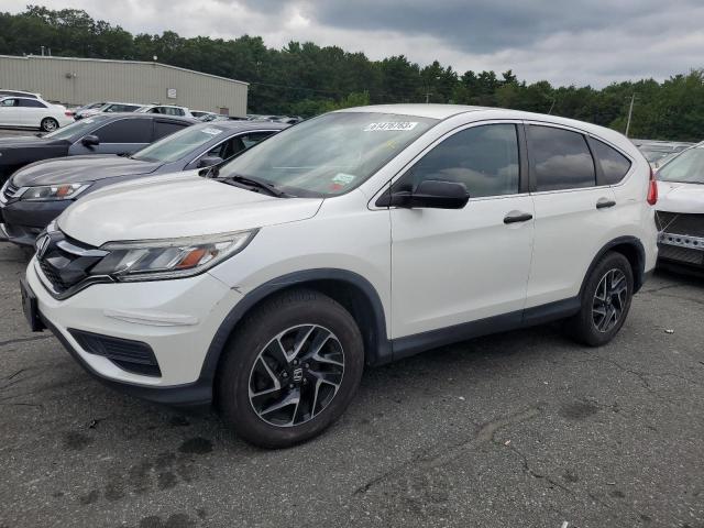 HONDA CR-V SE 2016 with VIN 5J6RM4H43GL102521 - Photo from auction