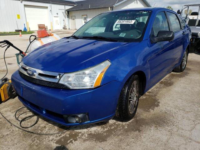 FORD FOCUS SE 2010 with VIN 1FAHP3FN0AW213327 - Photo from auction