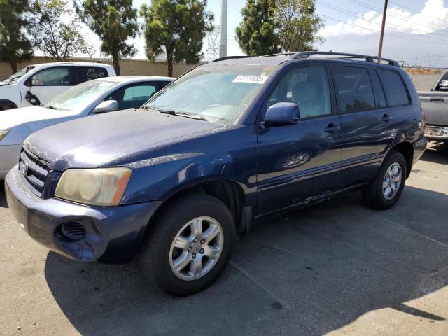 TOYOTA HIGHLANDER 2002 with VIN JTEHF21A220046674 - Photo from auction