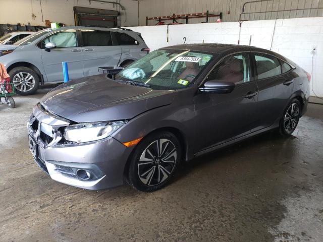 HONDA CIVIC EXL 2017 with VIN 19XFC1F74HE030231 - Photo from auction