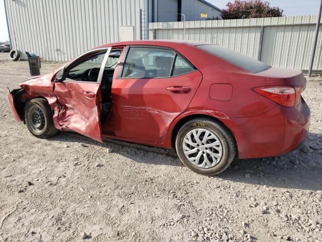 Снимка 2 от търг – 2018 TOYOTA COROLLA L с VIN 5YFBURHE2JP852763