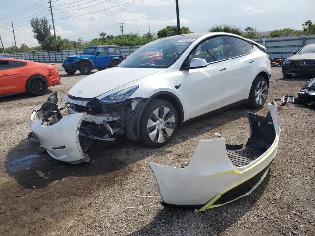 TESLA MODEL Y 2020 with VIN 5YJYGDEF5LF018342 - Photo from auction