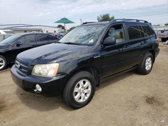 TOYOTA HIGHLANDER 2002 with VIN JTEGF21A720047444 - Photo from auction