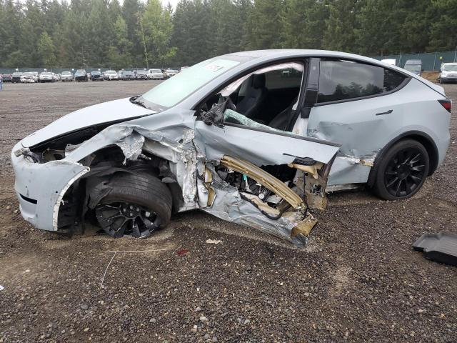 TESLA MODEL Y 2021 with VIN 5YJYGDEE9MF160315 - Photo from auction