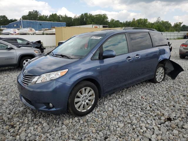 TOYOTA SIENNA XLE 2017 with VIN 5TDDZ3DC2HS148771 - Photo from auction