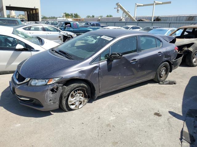 HONDA CIVIC LX 2015 с VIN 19XFB2F58FE115027 - Снимка от търг