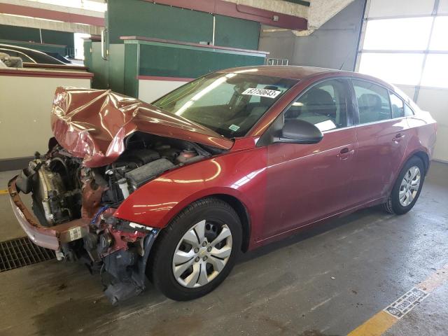 CHEVROLET CRUZE LS 2012 with VIN 1G1PC5SHXC7310618 - Photo from auction