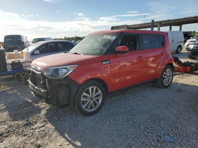 KIA SOUL + 2018 with VIN KNDJP3A55J7600095 - Photo from auction