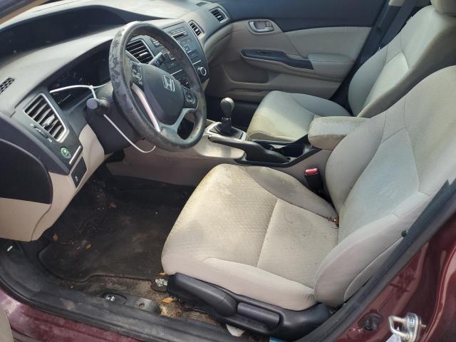 Photo 7 from auction – 2014 HONDA CIVIC LX with VIN 2HGFB2E5XEH553568