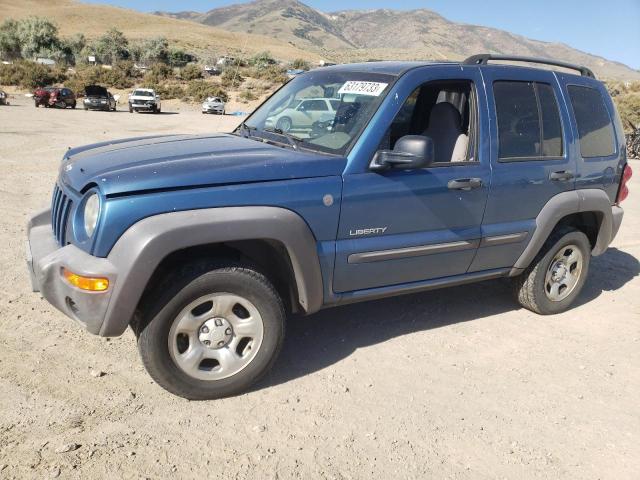 JEEP LIBERTY SP 2004 with VIN 1J4GL48K34W263860 - Photo from auction