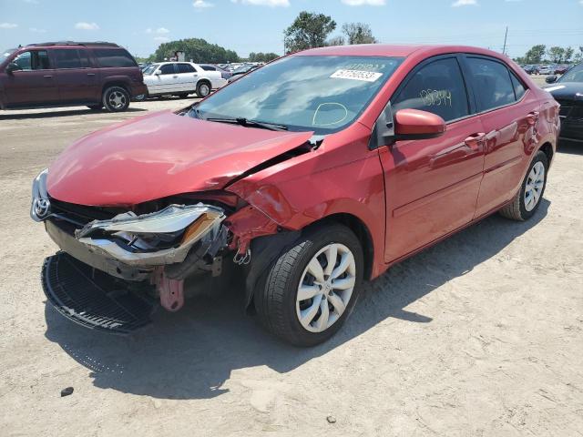 TOYOTA COROLLA L 2015 with VIN 2T1BURHE2FC378353 - Photo from auction