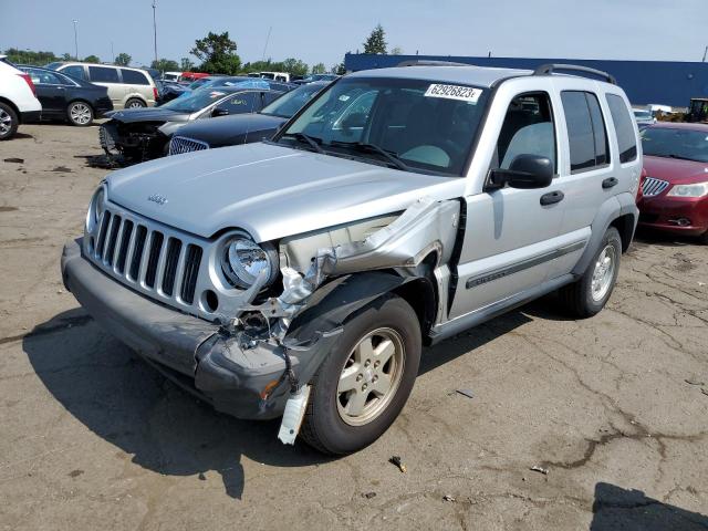 JEEP LIBERTY SP 2007 with VIN 1J4GL48K47W519637 - Photo from auction